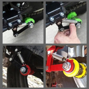 Universal Roller Penyesuai Rantai Adjuster Chain Tensioner Bolt On Roller Motorcycle Modified Accessories Chain Automatic Regulator