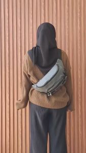 Tas Selempang FORTE Pria Wanita Waterproof Thobach Waistbag Keren