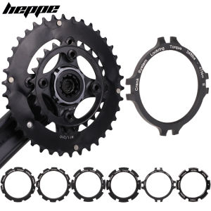 HEPPE Bike Crank Spider Lock Ring Crankset Chainring Fixing Ring Crankset Locking Ring for FSA/ROTOR/Cannondale/S-work/SRM Crank