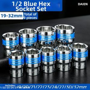 DAIENGONGJU | Short Hexagonal Impact Socket Kit 30pc