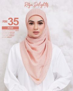 🔥 FLASH SALE 🔥 LR SCARVES TUDUNG BAWAL RAYA DELIGHT SERIES