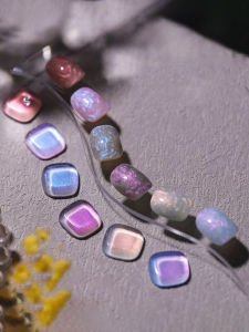 Sơn Móng Tay Dạng Gel Aurora Pearl Shell Texture 12ML Có Thể Tẩy Bằng Đèn UV Tự Làm Trang Trí Móng Tay Với Nhũ Vỏ Sò 1-6 Cái Mỗi Đơn Hàng