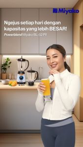 Miyako Blender Plastik BL-52 PI - 1.5 Liter