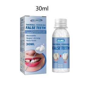 Gigi Palsu Viral Teeth Gap Repair Resin Temporary Tooth Repair Falseteeth Solid Glue Tooth Filling Solid Denture Adhesive Tool Gigi Palsu Gam Pelekat