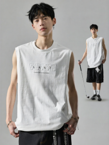 SZON | American Cotton Sport Vest Wide Shoulder