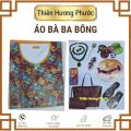 Quần áo bà ba bông cao cấp vàng mã. 