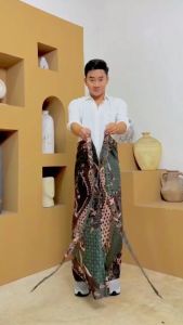 Sarung Batik Srikandi Tali Bahan Katun ALL Size - Bawahan Tradisional Sarung Tenun Santri Laki - Laki
