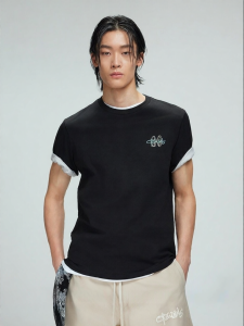 Jack Jones | Cotton Simple Printed Mens T-Shirt