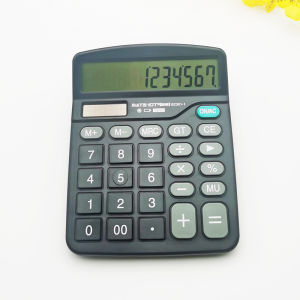 MATE-IOT | Large Display 12-Digit Desktop Calculator