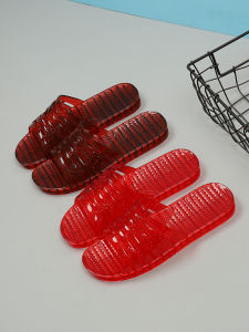 Dép Nữ Đế Phẳng Bằng Nhựa Chống Trượt Nhanh Khô Trong Nhà Phòng Tắm Dép Đi Trong Nhà Đế Mềm Thoáng Khí Mùa Hè