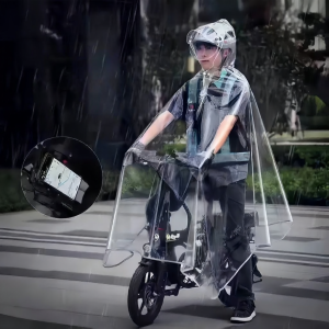 Áo Mưa Trong Suốt Toàn Thân cho Người Đi Xe Điện