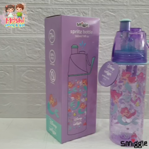 Botol Minum Mermaid Ariel / Tempat Minum Drink Up Ariel Mermaid 650 ml / Botol Minum Mermaid Flip - Botol Spray