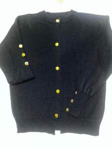 INARA Cardigan Basic Kancing Gold Tebal Premium
