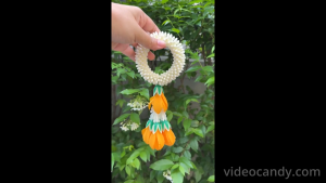 พวงมาลัยมะลิวง พวงมาลัยประดิษฐ์ พวงมาลัยไหว้พระ ไหว้ครู วันพ่อวันแม่ พวงมาลัยจิ๋ว พวงมาลัยหน้ารถ