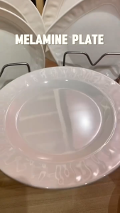 Smart Home Ph 4pcs set White Melamine-ware Plates bowls cups spoons/ plato mangkok kutsara / dinnerware