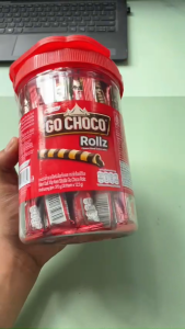 BÁNH QUẾ SOCOLA GO CHOCO HŨ 375G (30 THANH)