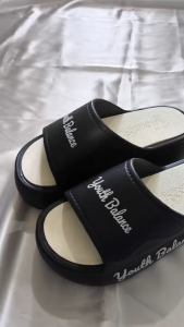 Sandal Selop Wanita Karet Youth Balance Motif Strap Jahit 2522-L