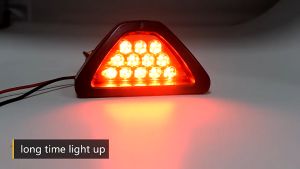 Lampu Stop Rem Belakang Segitiga Mobil Model F1 Brake Lamp