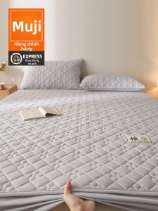 WUYINLIANGPIN | Bộ Bảo Vệ Giường Bằng Cotton Chống Thấm 3 Miếng