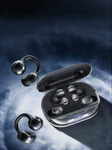 Newyu | New Clamp-On Wireless Headphones High-Quality Sound Comfortable Wear Long Battery Life