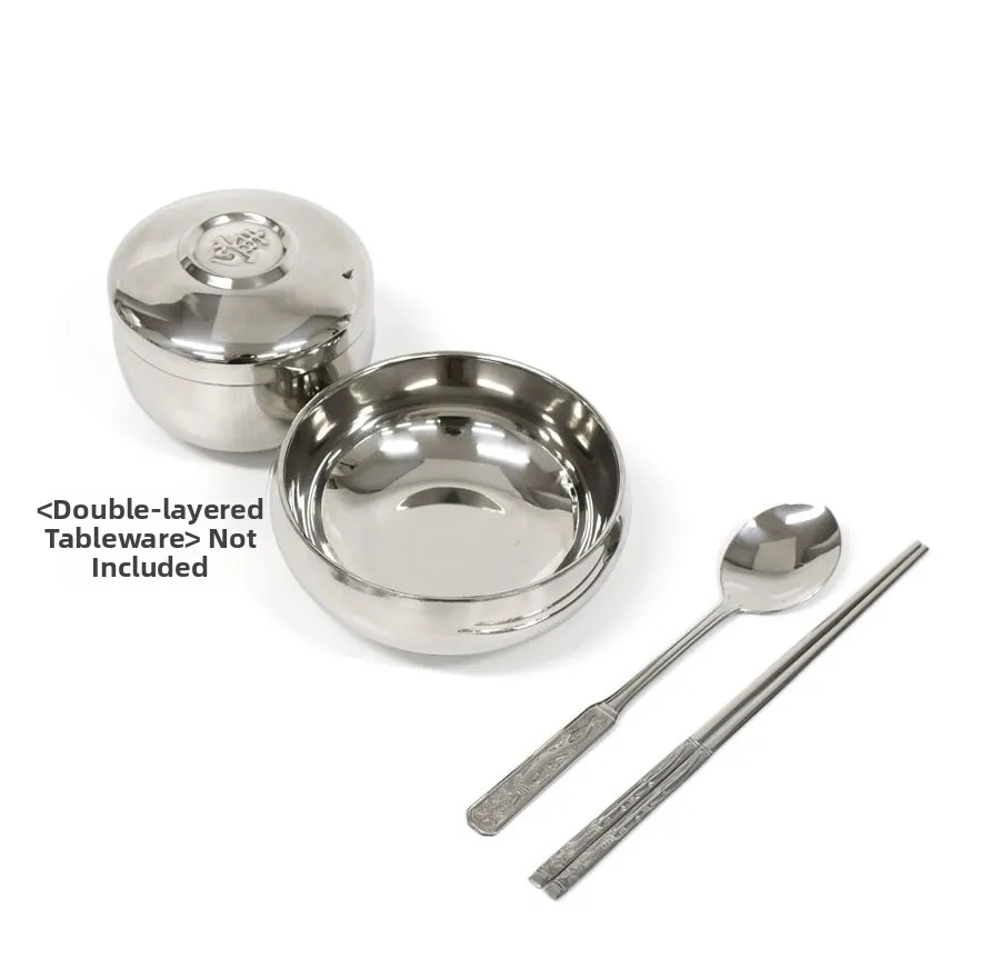 Ginseng Design Spoon and Chopsticks, Restaurant /Group Meal Spoon