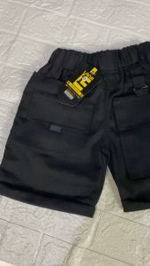 Celana Cargo Pendek Anak Laki Laki Cowok Usia 1 Sampai 10 Tahun Bahan Americn Drill Warna HItam Moca Abu Hijau Botol Creem Bisa Cod