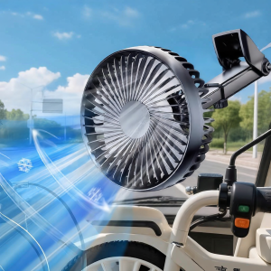 Portable Suction Fan for Tricycles and E-bikes USB Charging