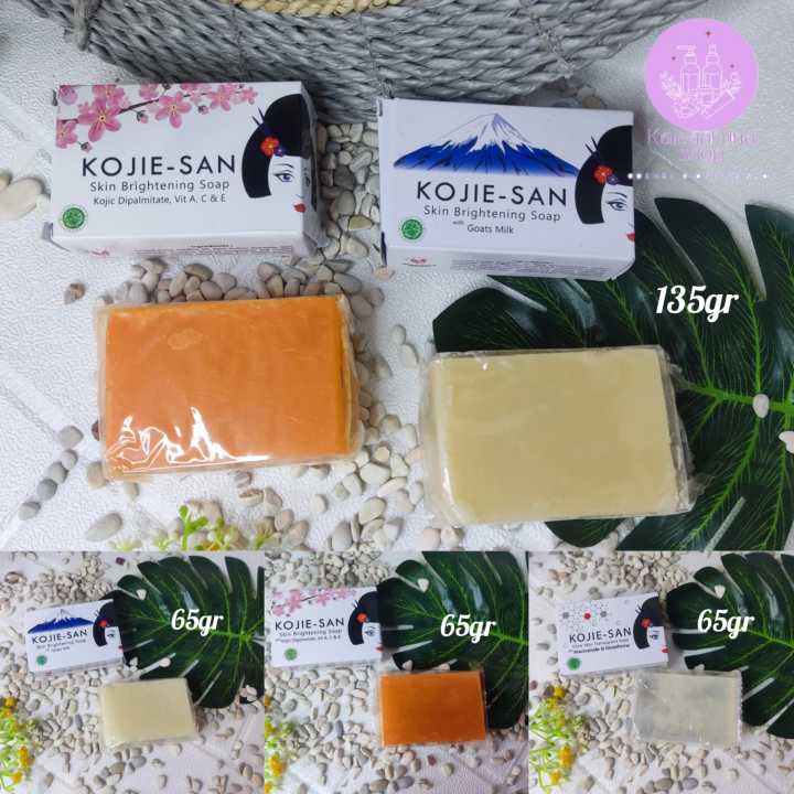 KOJIE SAN Skin Lightening Soap Sabun Kojie San - Kojiesan Kojic Acid Skin Lightening Kojisan