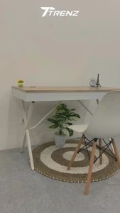 Trenz Furniture - Meja Kerja Kaki Besi New Alaska Meja kantor size besar