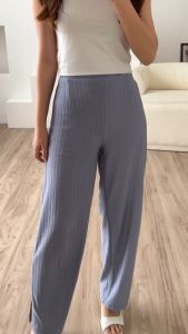 Severli YORI High Waist Knit Pants | Celana Knit HW | Celana Rajut | Kulot Rajut | Kulot Korea