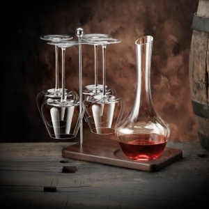 BOANG | Walnut Wood Wine Glass Display Rack