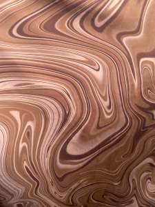 Printed Brown Marble Nylon Spandex Fabric sold per yard