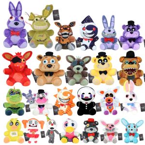 Bandai | New Five Night At Freddy Fnaf Cute Plush Toys Game Doll Bonnie Bear Foxy Cartoon Stuffed Dolls Freddy Toys For Children Gifts