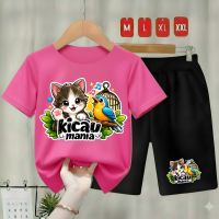 Stelan Anak Kucing Kicau Mania Laki-Laki Perempuan 2-10 Tahun / Setelan Anak Kicau Mania Viral