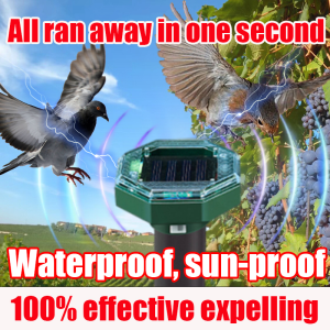 All run away in one second bird repellent outdoor Waterproof sun-proof bird repellent 100% effective expelling 驱鸟神器 No birds within 10000m pigeons repellent Orchard vegetable garden anti bird birds repellent outdoor