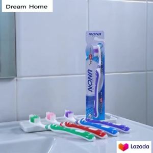 DREAM HOME 10Pcs Adult Soft Bristle Toothbrush Ultra Fine Soft Brush Gum Protection Family Pack Toothbrush for Home Travel