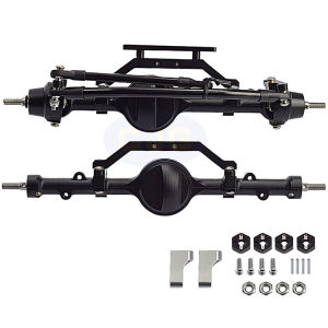 1/10rc Simulated Climbing Car Accessories RC4WD D90 Yota II Metal Front and Rear Axle Assembly No Differential Speed