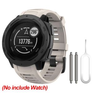 Strap For Garmin Instinct High Quality Silicone Sport Watchband Adjustable Wristband Smart Watch Replacement Correa Accessories