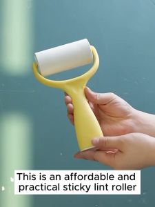 Retail Ministry Pawfect Square Sticky Lint Roller Lint Remover Hair Remover Sticky Roller Sofa Carpet Bed Ground Animal Hair Remover