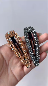 Kẹp tóc hạt đính thanh mảnh phong cách thanh lịch Hàn Quốc Modleaf Glam Bead Clip