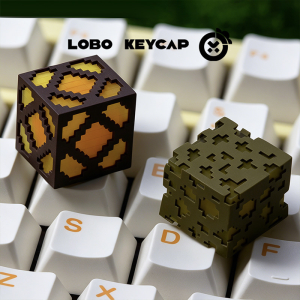 Bandai | Cartoon Square My World Series Personalized Mechanical Keyboard Decoration Light-Transmitting Workmanship Keycap Esc Periphery