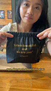 Hayylife Cloud Makeup Bag - Tas Makeup dengan Kantong Dalam Tas Kecil untuk Penyimpanan Portabel Tas Makeup Perjalanan Tas Makeup untuk Lipstik - HL-AGB912