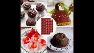 6/8/15/24Holes Semi Sphere Silicone Mold For Baking Half Ball Chocolate Candy Dome Mousse Cake Pastry Tools Round Fat Treats