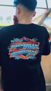 KAOS DRIVER MUDA (PERNAH DI REMEHKAN NAMUN HASIL YANG MEMBUKTIKAN) COTTON COMBED 24S LEBIH TEBAL