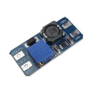 MT3608 Boost Converter+0.91 Inch OLED Display Combo SSD1306 I2C 128x322-24V to 5V-28V 2A Power &Display Kit for Arduino ESP32