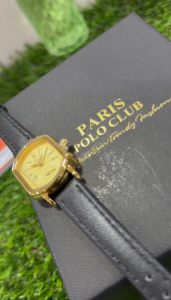 Paris Polo Club PPC-EG03-GD-GD 23mm Analog Women Watch