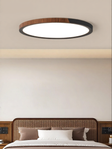 DGY | Walnut Wood Grain Antique Style Ceiling Light
