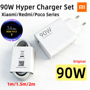 Xiaomi | Original 90W XIAOMI Charger Poco Hypercharger Fast Charging Chargers Type C Mi 13 Ultra 14 15 17 Poco F8 Pro F7 X7 X6 Redmi Note