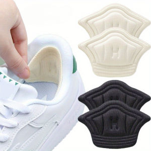 4 pieces of sports shoe insoles anti-wear foot protection pads back stickers