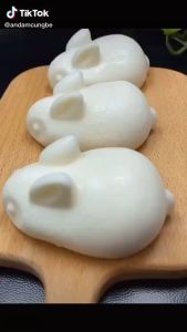 Khuôn Silicon Thỏ Heo Phô Mai Làm Thạch Pudding Kẹo Dẻo Rau Câu Tàu Hũ Socola - Lutu Mart